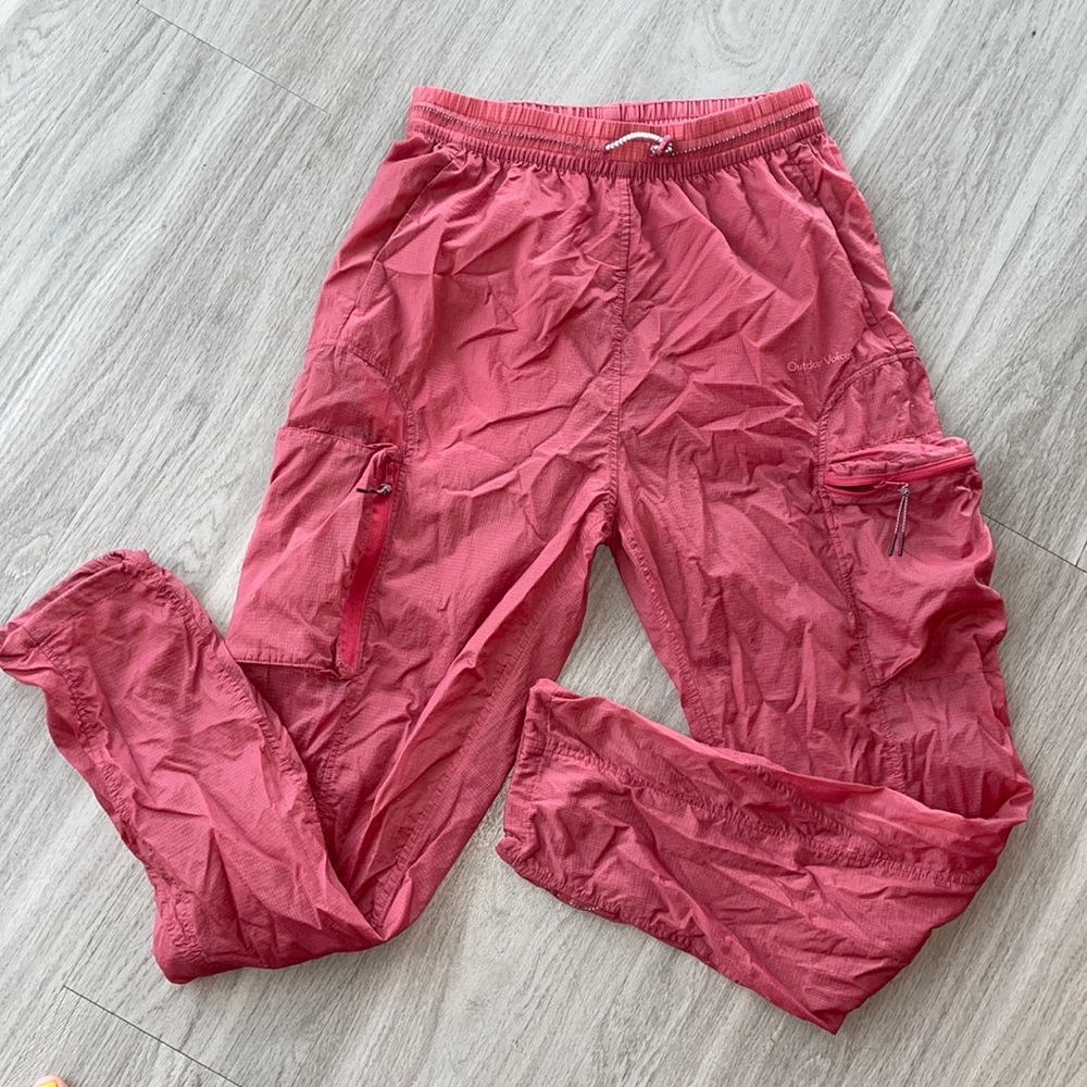Outdoor Voices Windbreaker pants - size s - pink